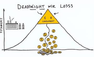 Deadweight Loss: The Cost of Inefficiency